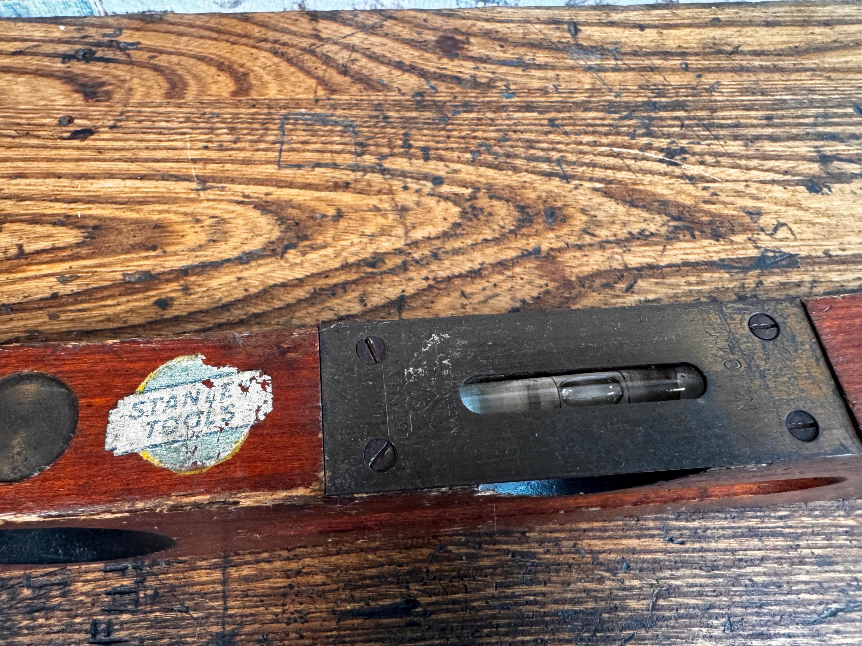 Stanley No. 104 Vintage 16-Inch Spirit Level