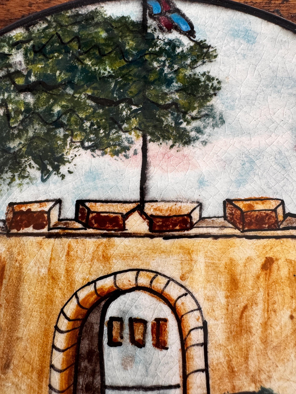 Santo Domingo Hand Painted Ceramic Plates | 1977