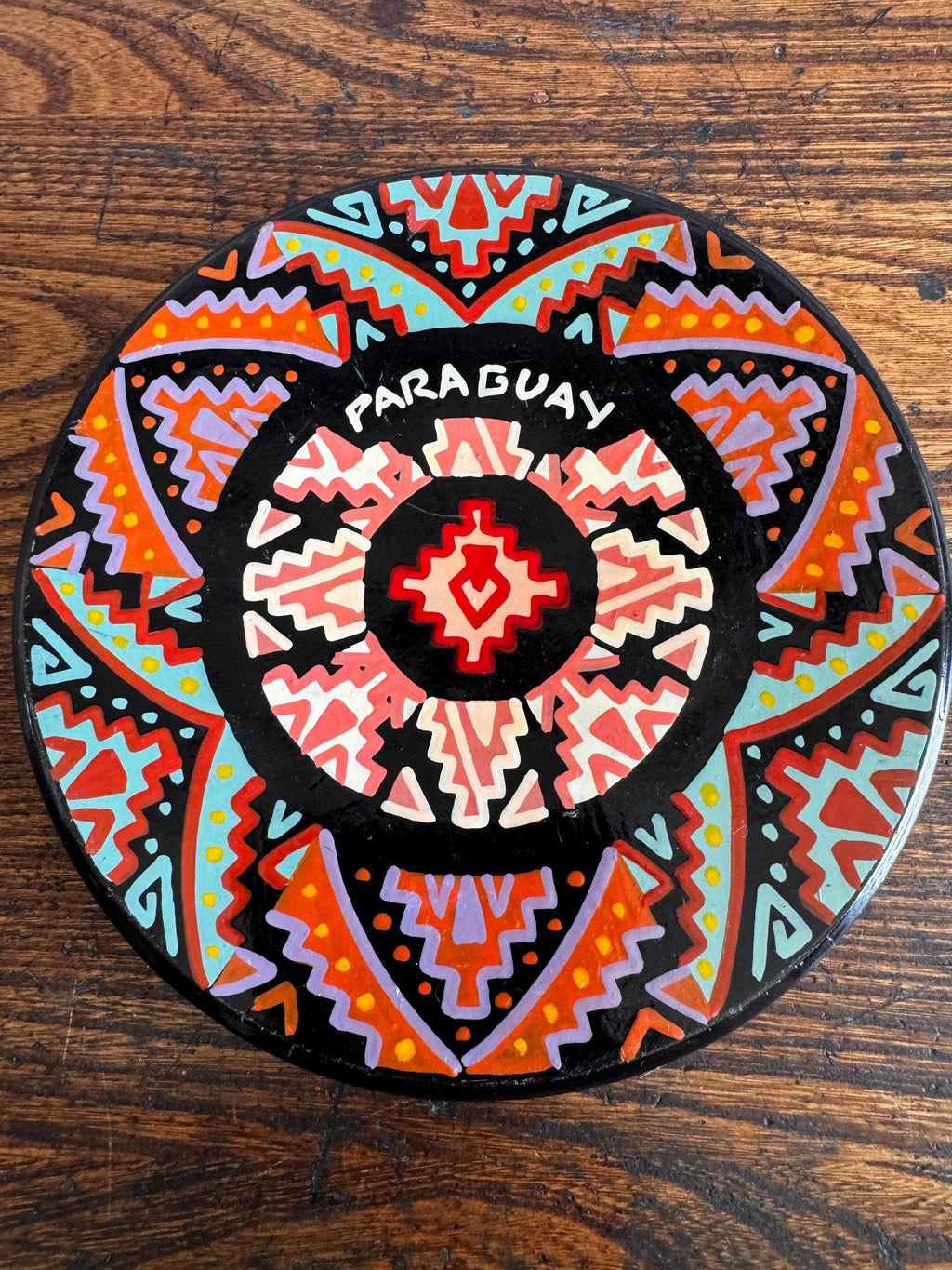 Paraguay Decorative Plate by Lino Monges