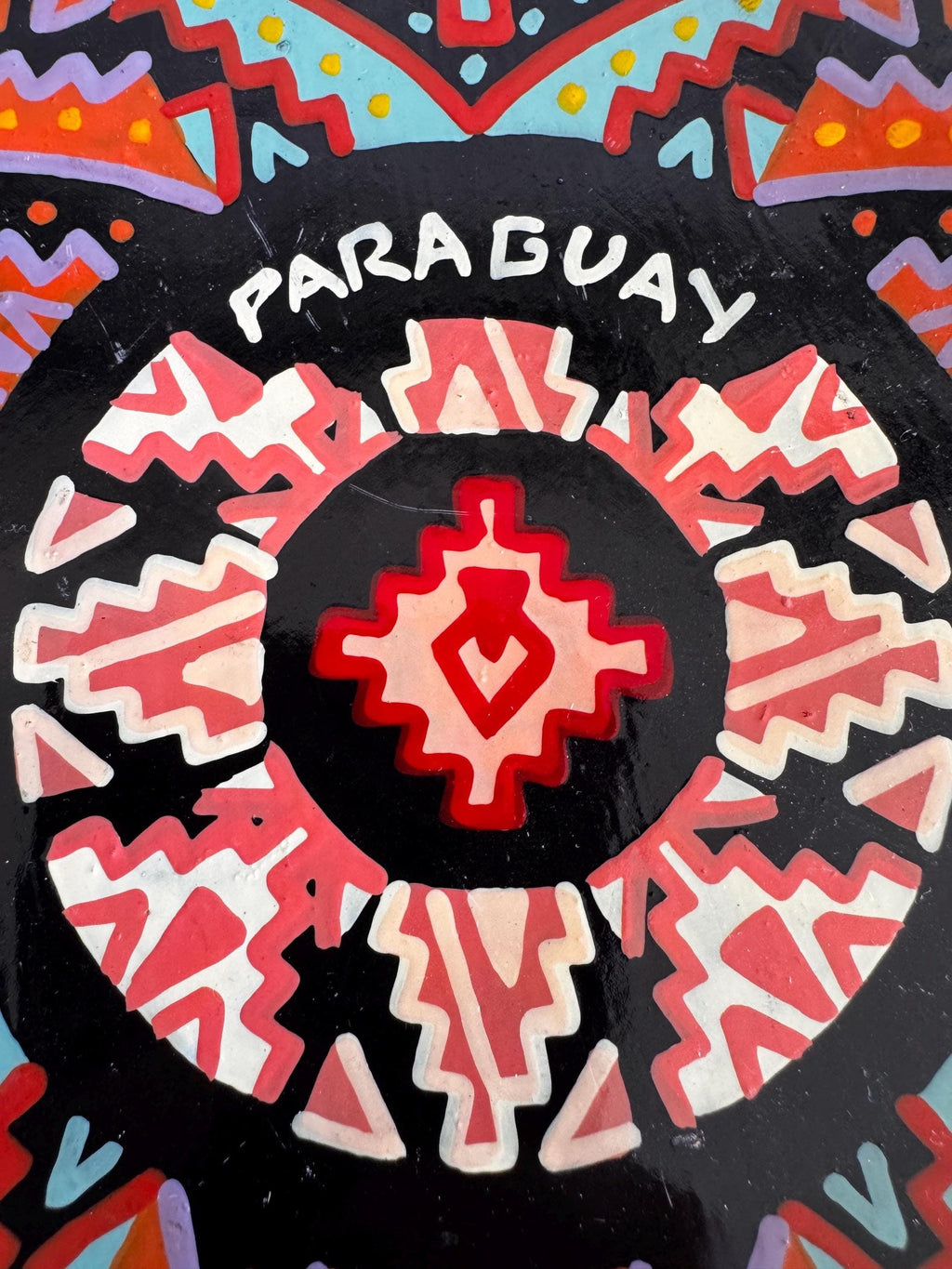 Paraguay Decorative Plate by Lino Monges