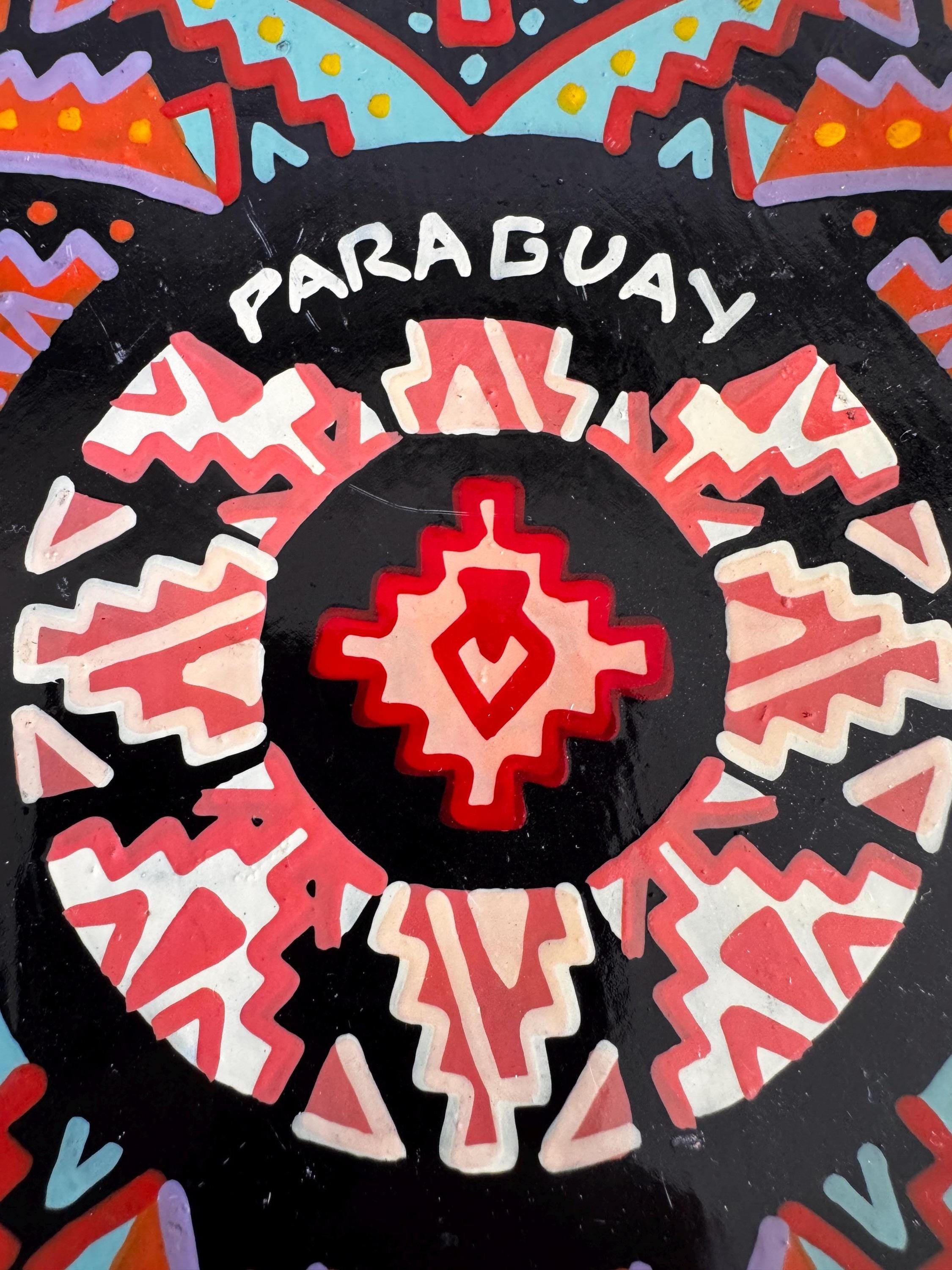 Paraguay Decorative Plate by Lino Monges