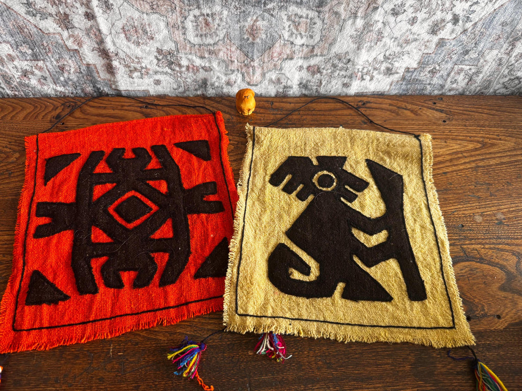 Bolivian Sheeps Wool Tapestries
