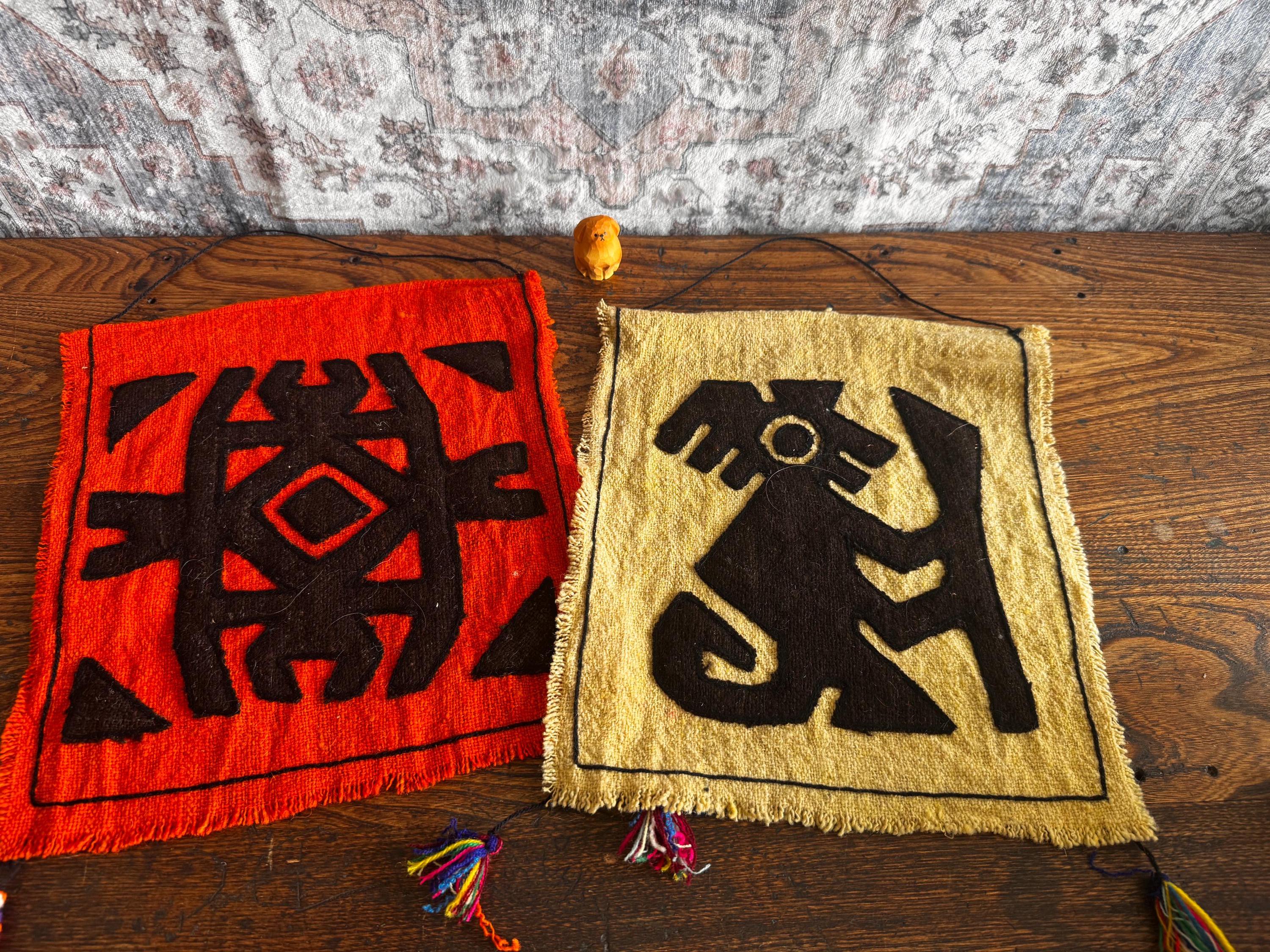 Bolivian Sheeps Wool Tapestries