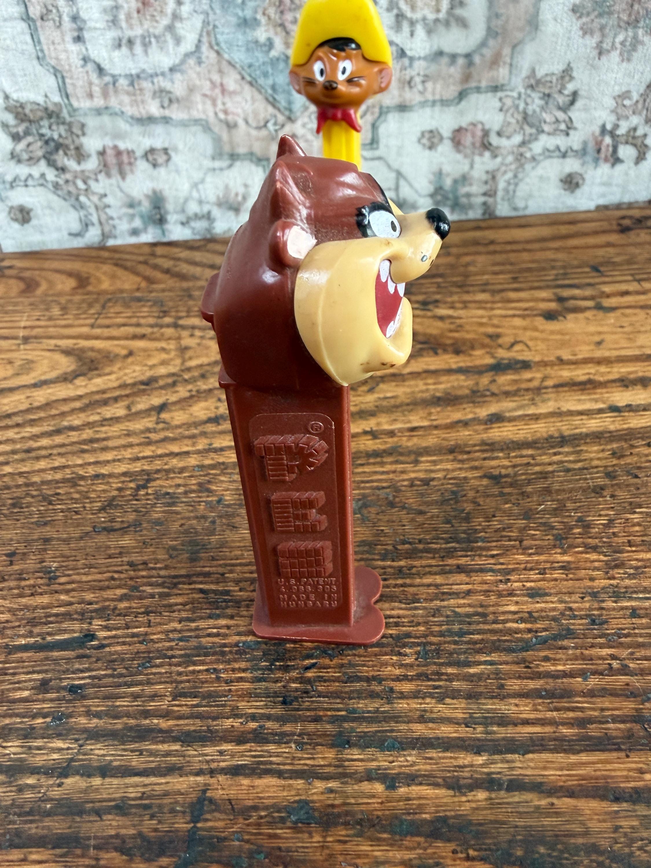 Set of 4 Vintage PEZ Dispensers Featuring Classic Cartoon Characters