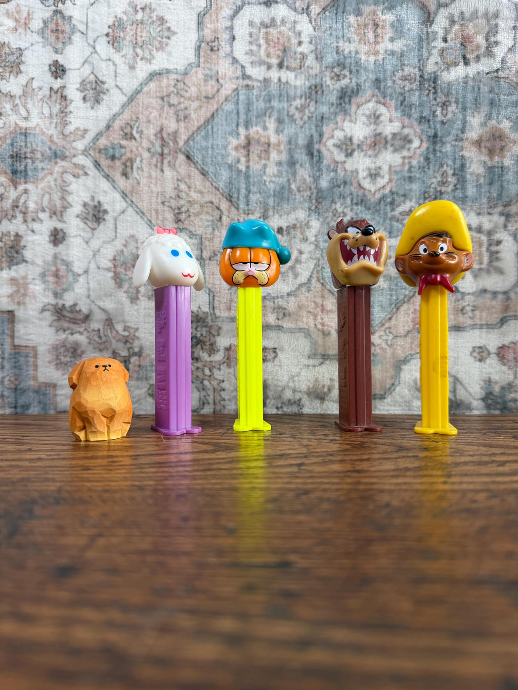 Set of 4 Vintage PEZ Dispensers Featuring Classic Cartoon Characters