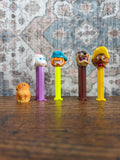 Set of 4 Vintage PEZ Dispensers Featuring Classic Cartoon Characters