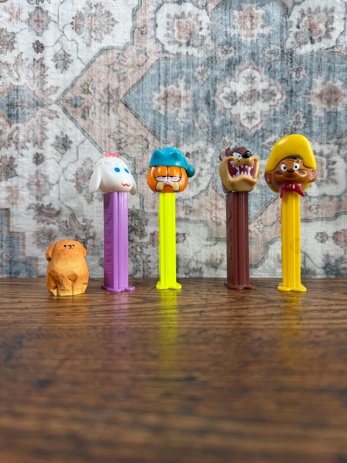 Set of 4 Vintage PEZ Dispensers Featuring Classic Cartoon Characters