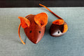 H+F Denmark Teak Mouse Pair