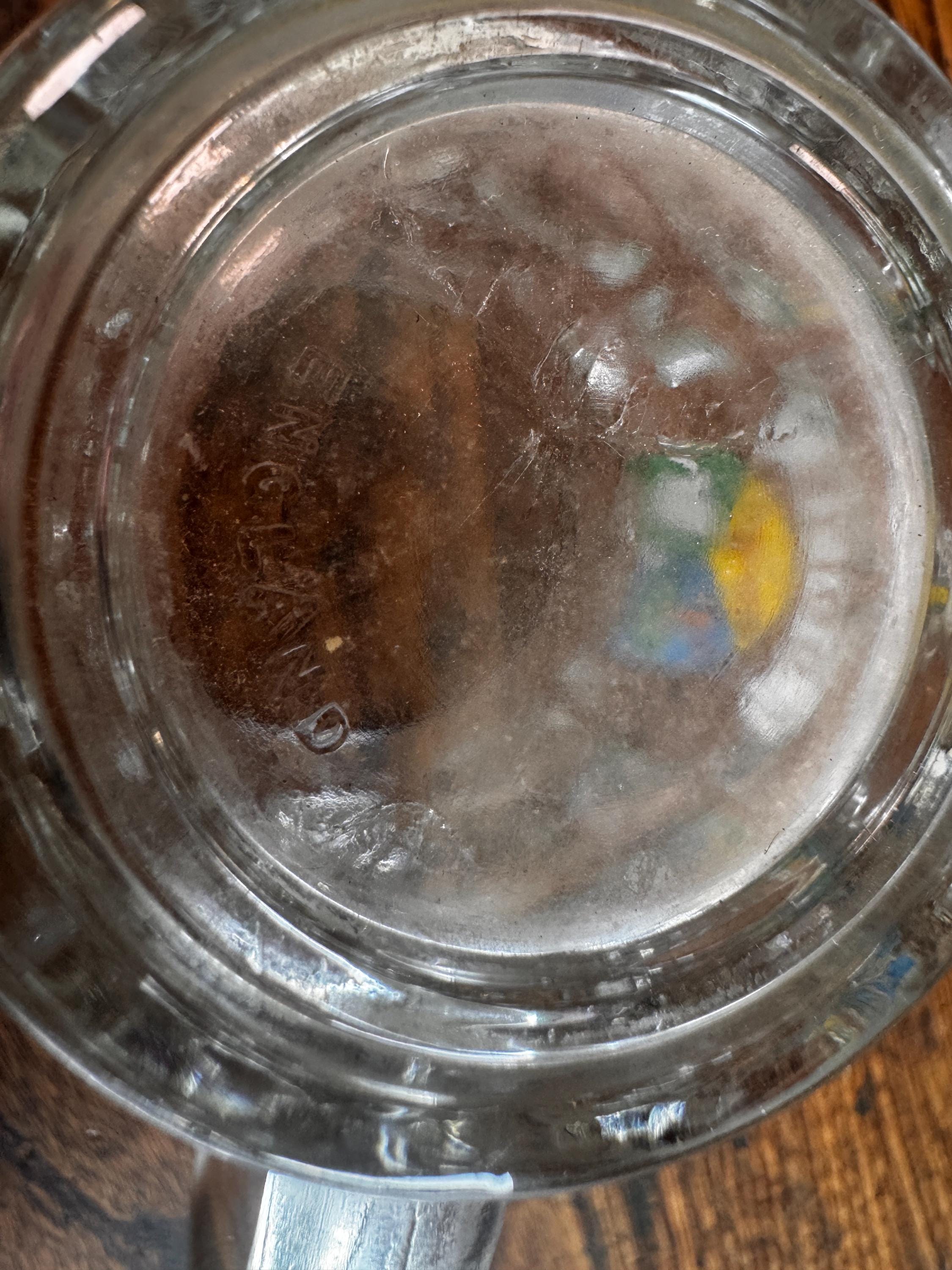 Sligo Crest Glass Mug Souvenir from England