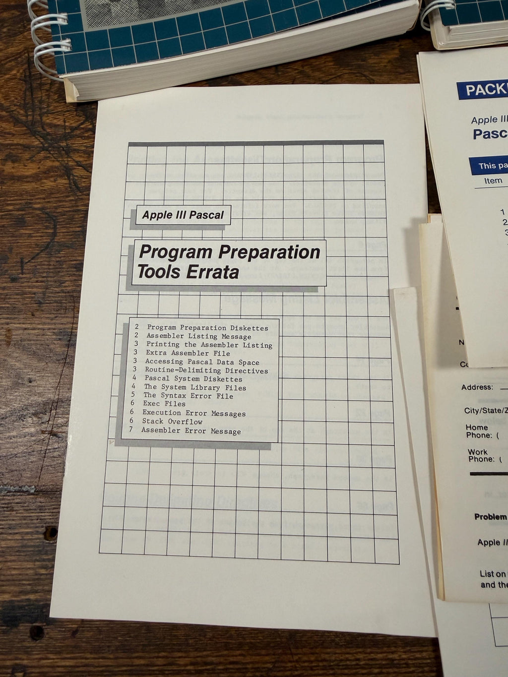 Apple III Pascal Programming Software