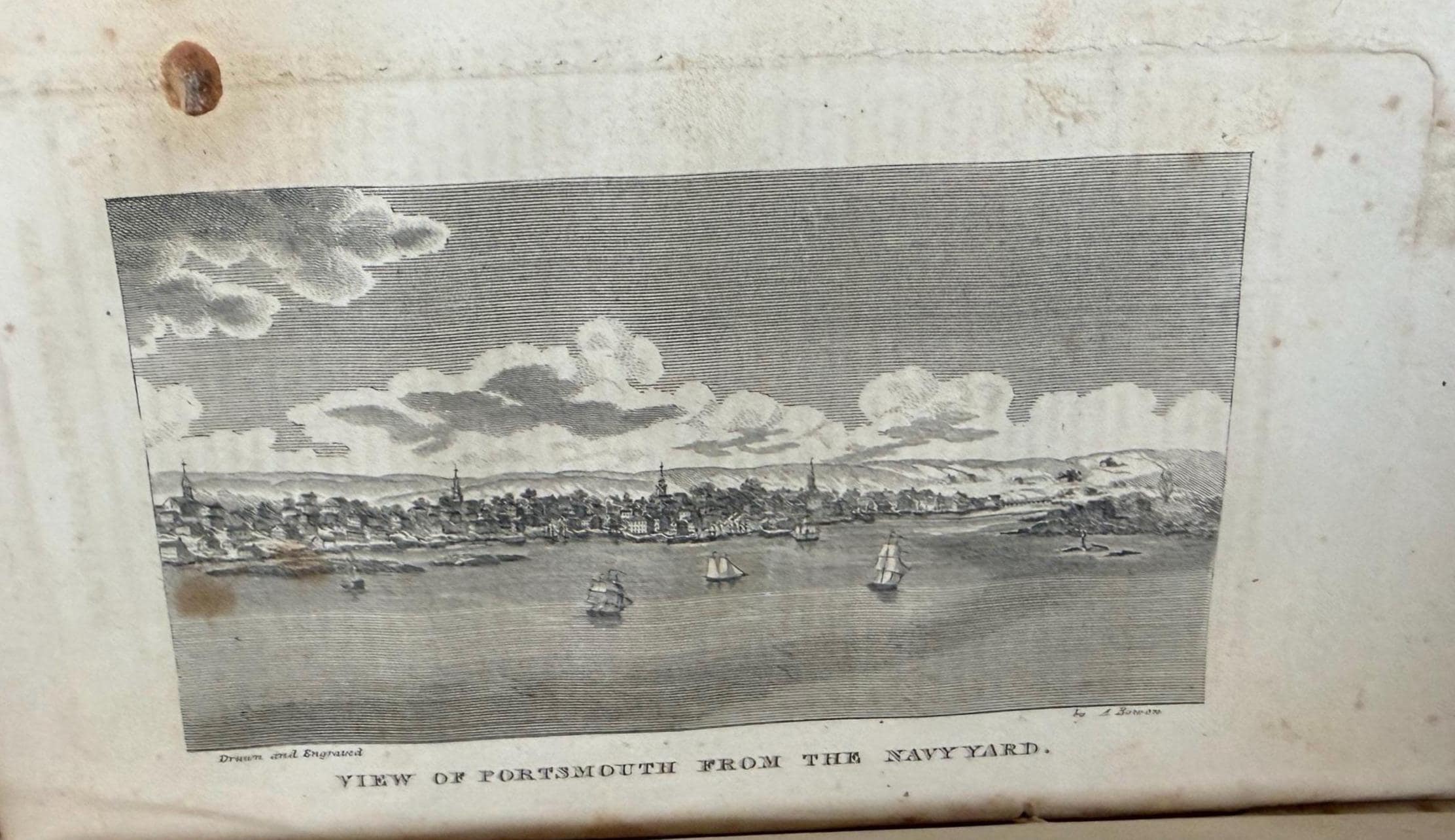 A Gazetteer of the State of New-Hampshire by John Farmer and Jacob B. Moore | 1823 Hardcover