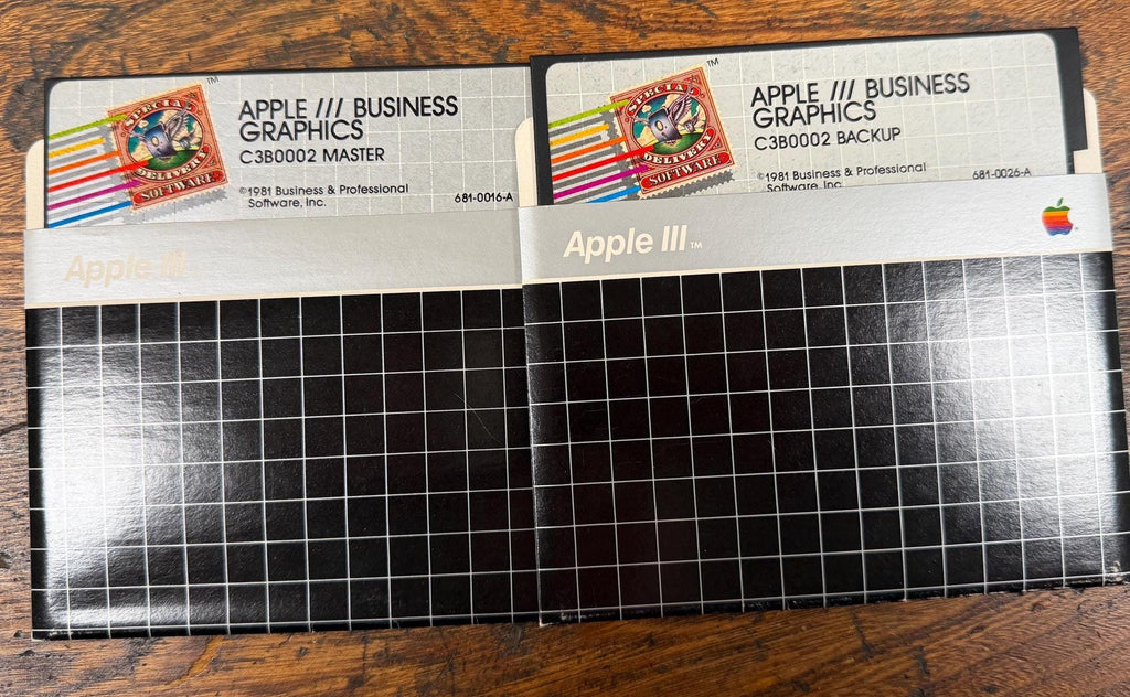 Apple III Business Software Suite with Manuals and Floppy Disks | 1981