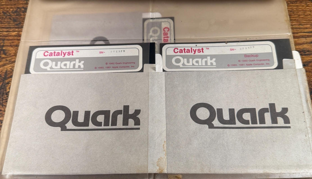 Quark Catalyst Software for Apple III