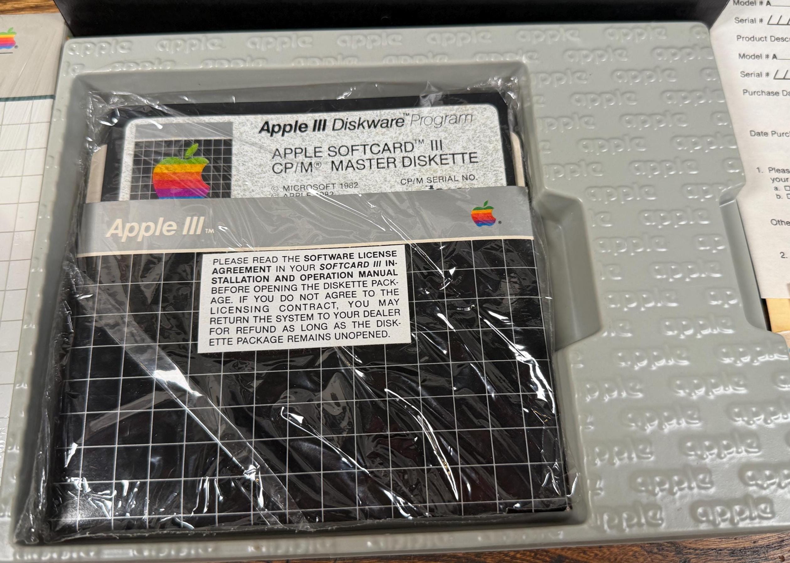 Apple III Microsoft BASIC Reference Manual and Diskware Program 1982