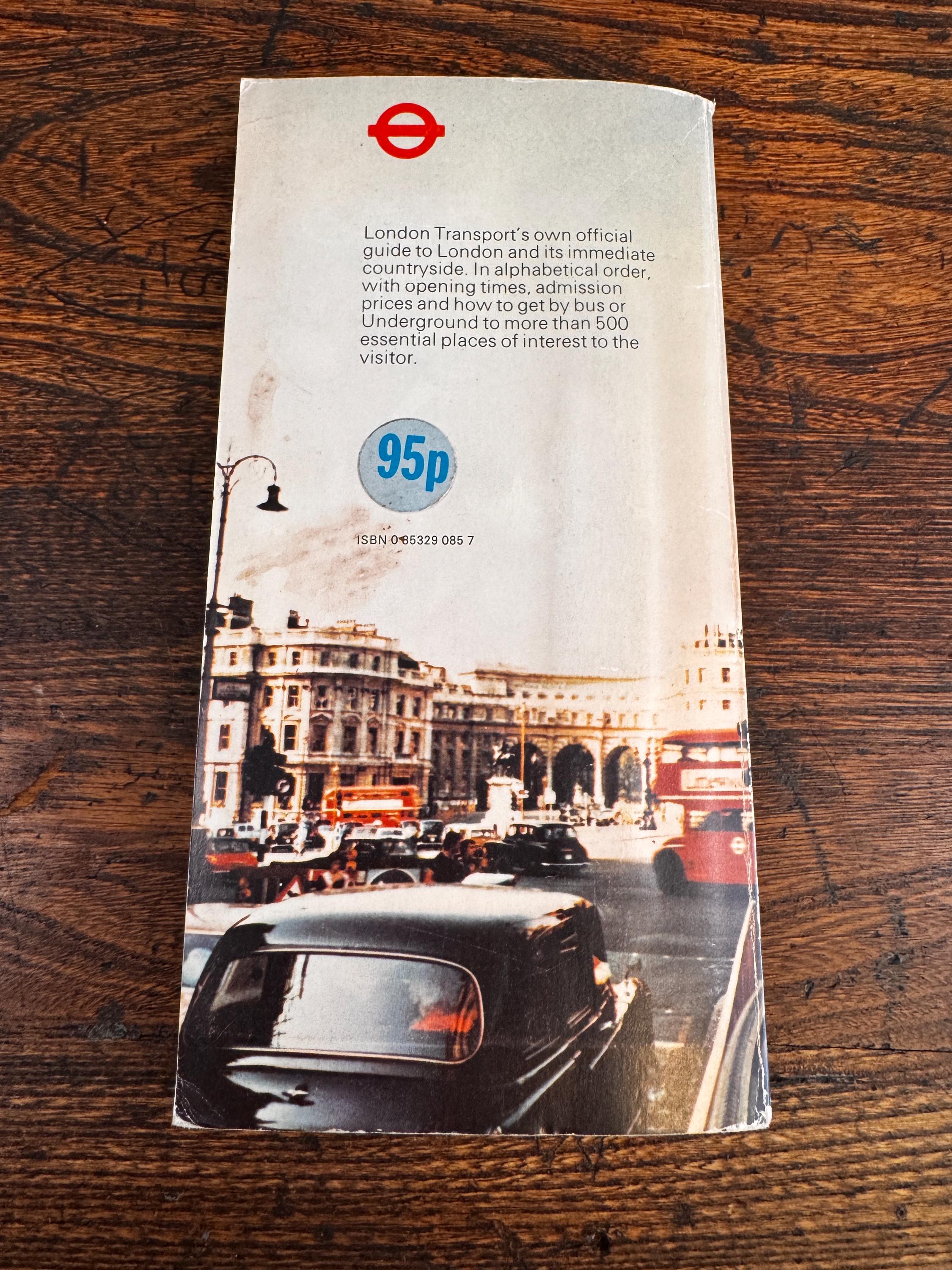 Visitor's London by Harold F. Hutchison | 1978 Paperback Tourist Guide