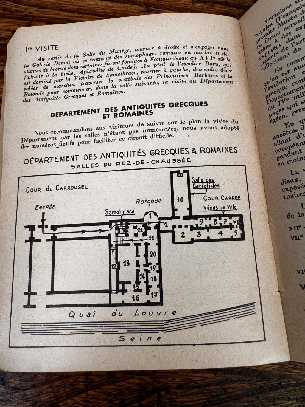 Le Musée du Louvre Guide Général by Marie-Thérèse Barrelet et Gérard Hubert | 1952 Paperback