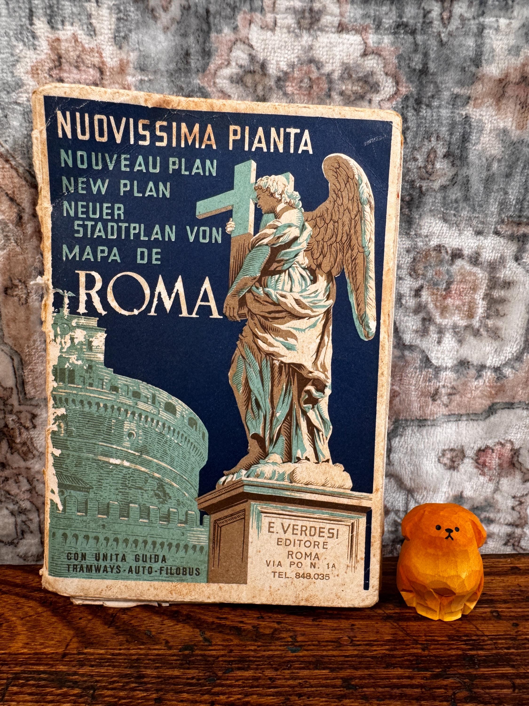 Nuovissima Pianta di Roma Guide and Map