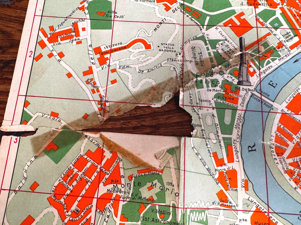 Nuovissima Pianta di Roma Guide and Map