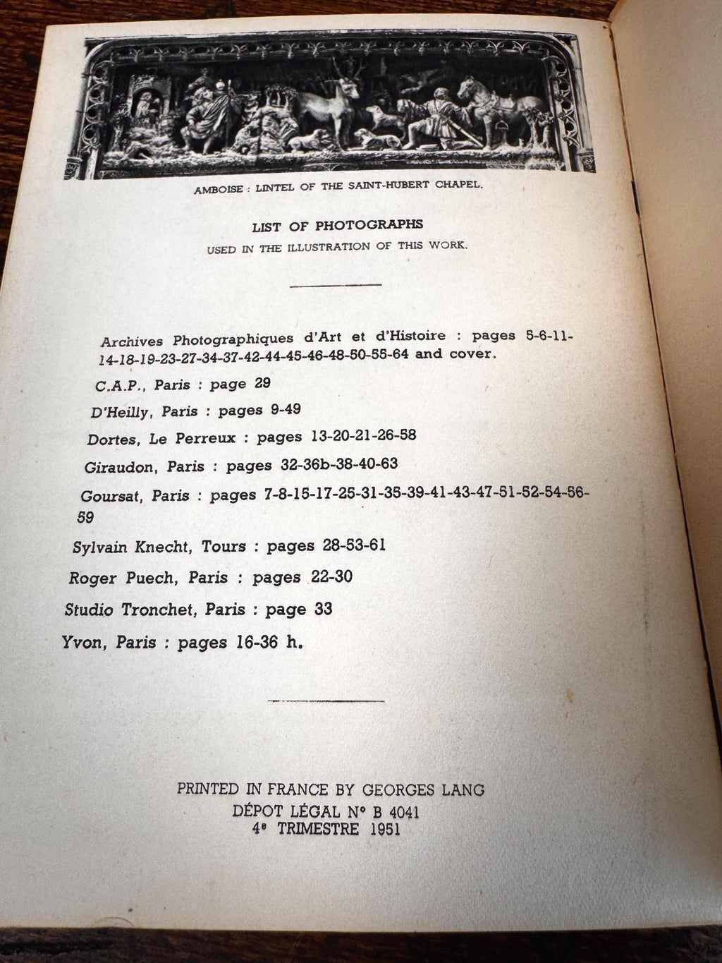 The Chateaux on the Loire by François Gebelin | 1950 Paperback Guidebook