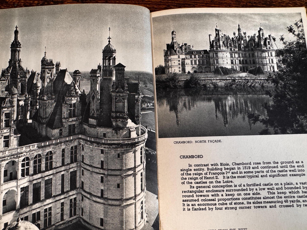 The Chateaux on the Loire by François Gebelin | 1950 Paperback Guidebook