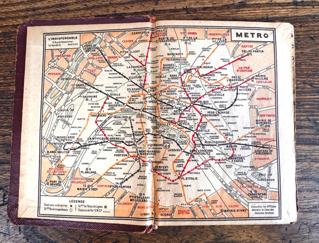 Guide Général de Paris by Raymond Denaës | Vintage Paris Travel Guide