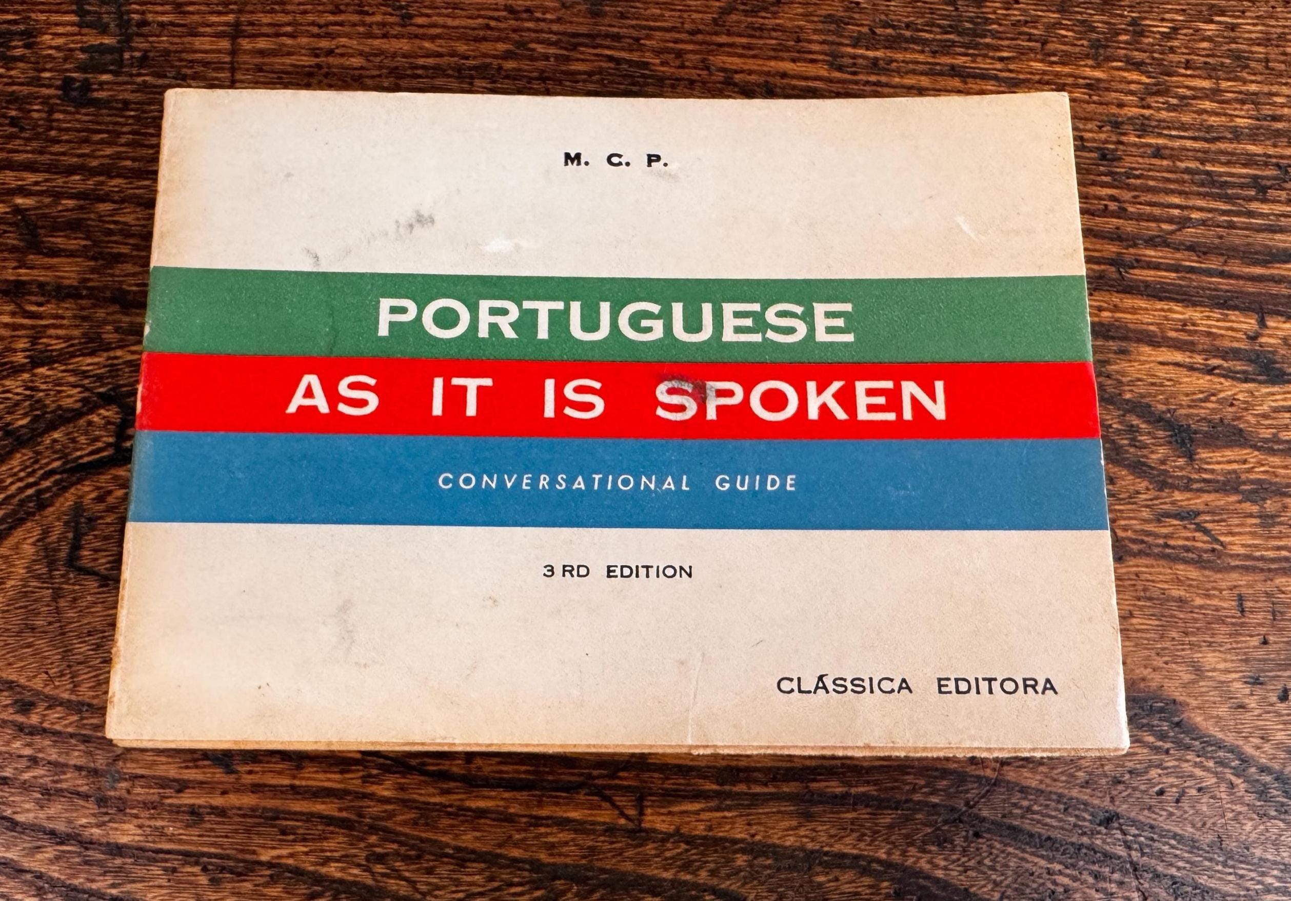 Portuguese As It Is Spoken by Mário C. Pires | 1964 Conversational Guide