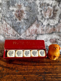 Jeu de Poker D'As Vintage Dice Game with Original Instructions