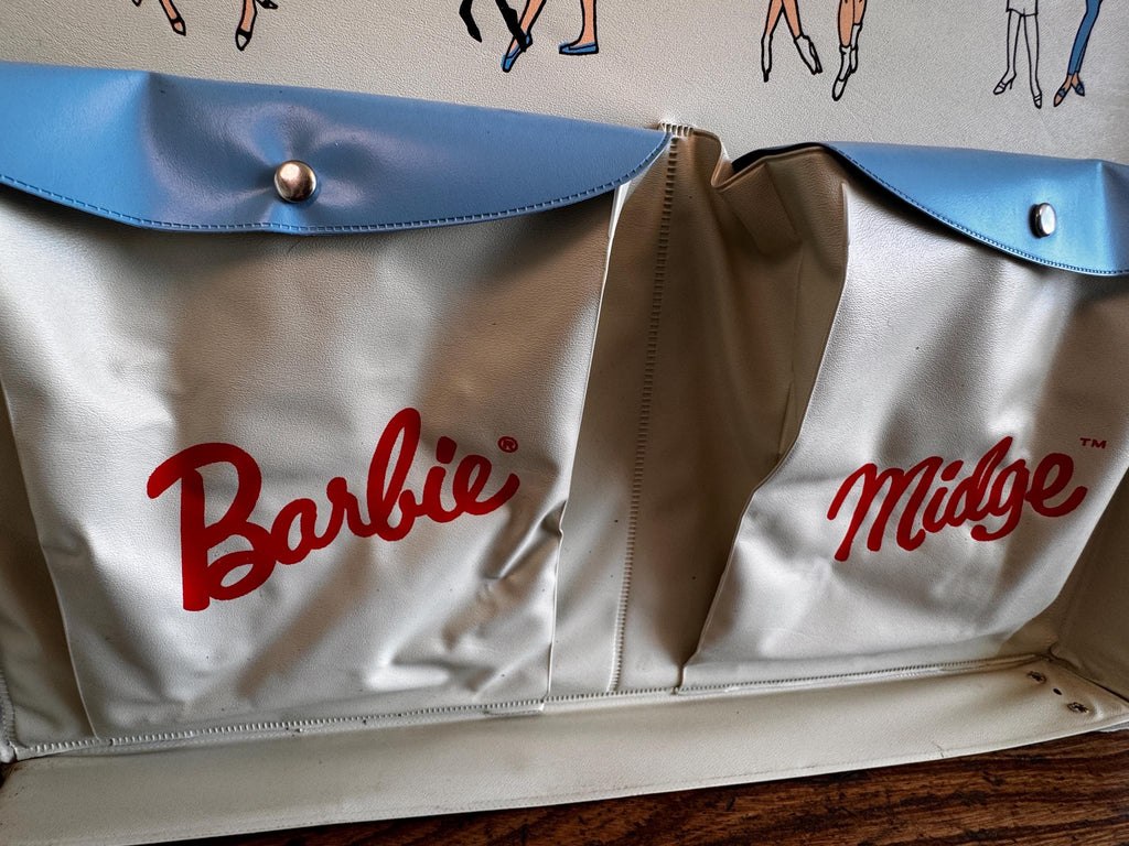 1963 Mattel Barbie and Midge Doll Case