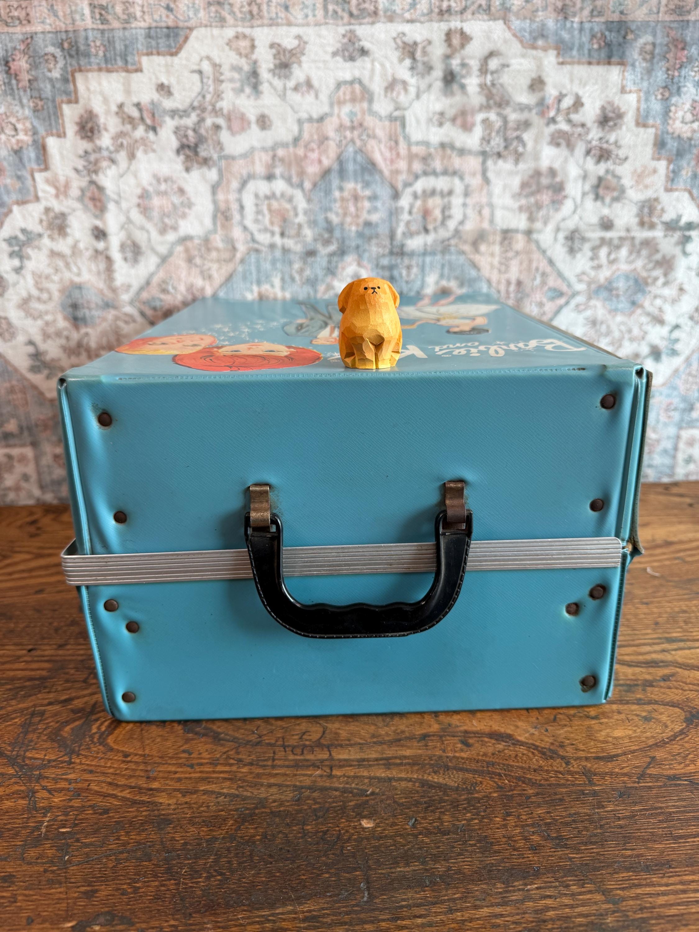 Late 4 Ponytail Barbie Doll with Wardrobe and 1964 Case by Mattel