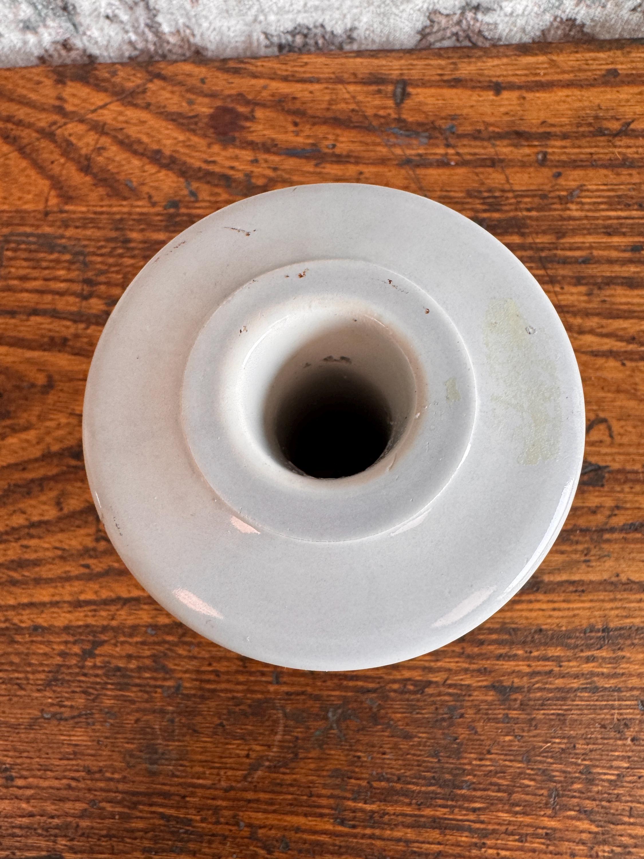 Vintage Porcelain Electrical Insulator