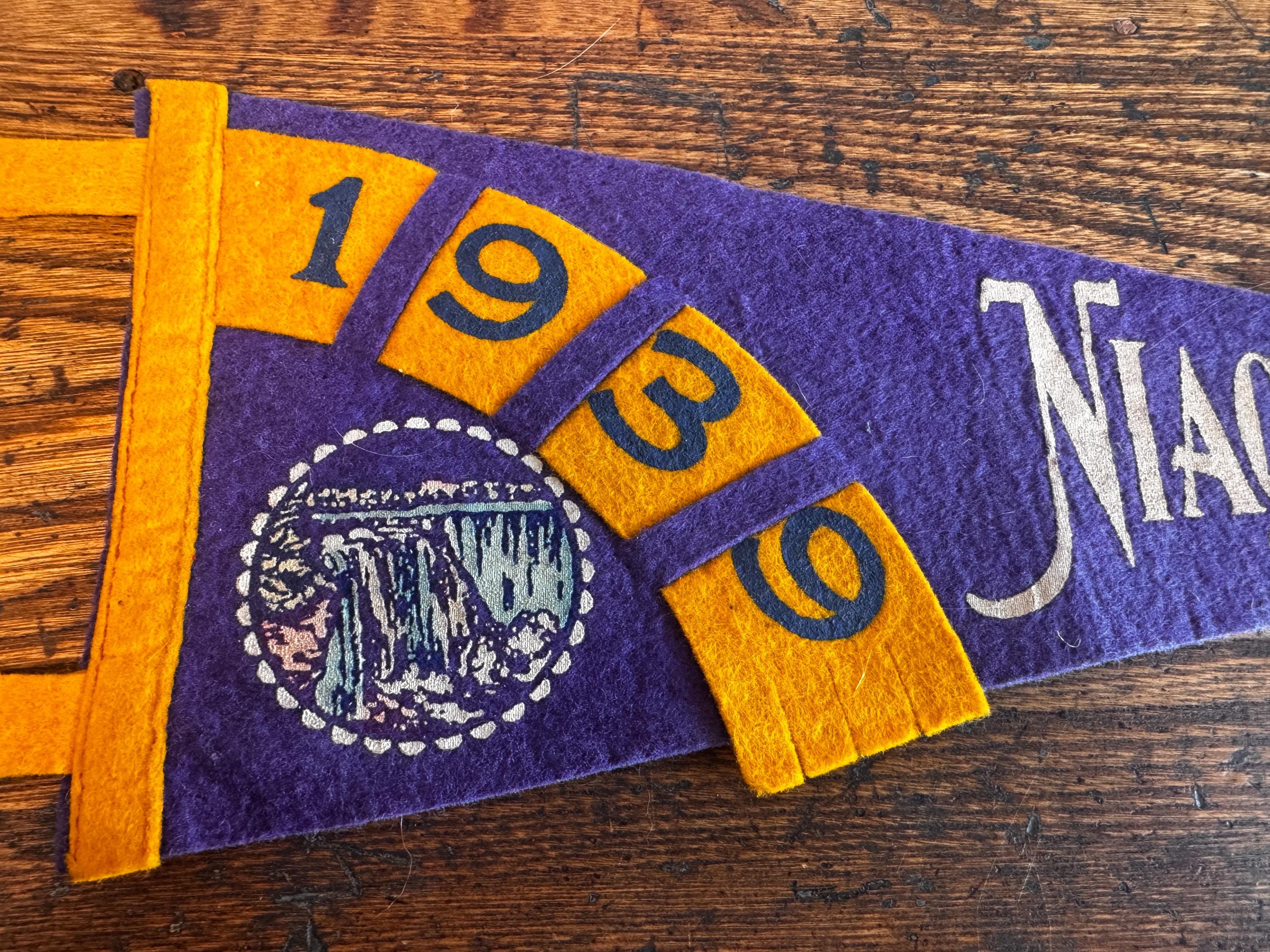 1939 Niagara Falls Felt Souvenir Pennant
