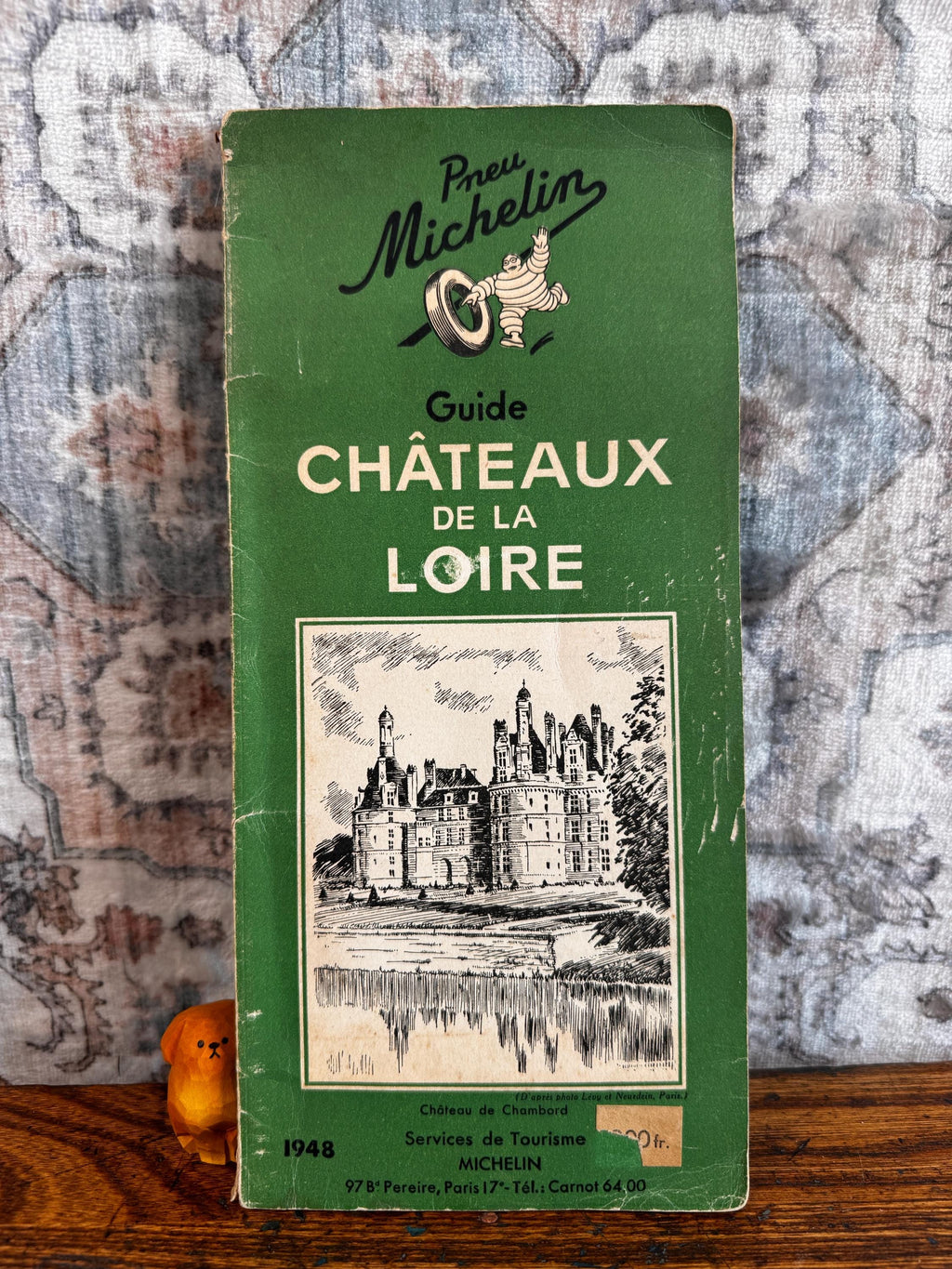 Chateau de la Loire by Michelin | 1948 Softcover Travel Guide