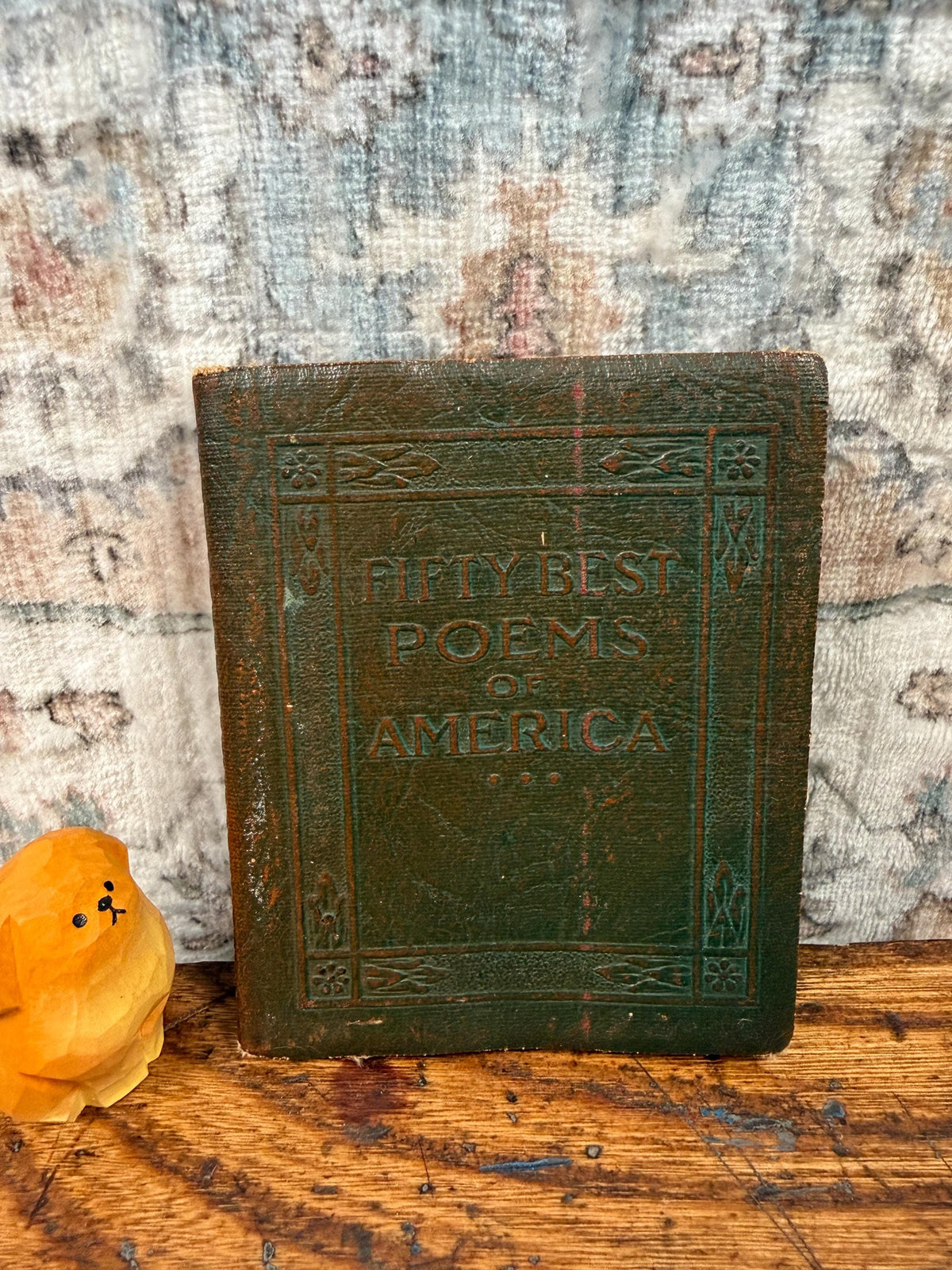 Fifty Best Poems of America | Miniature Poetry Hardcover