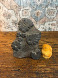 Clustered Rosette Vintage Hand-Carved Textile Printing Block