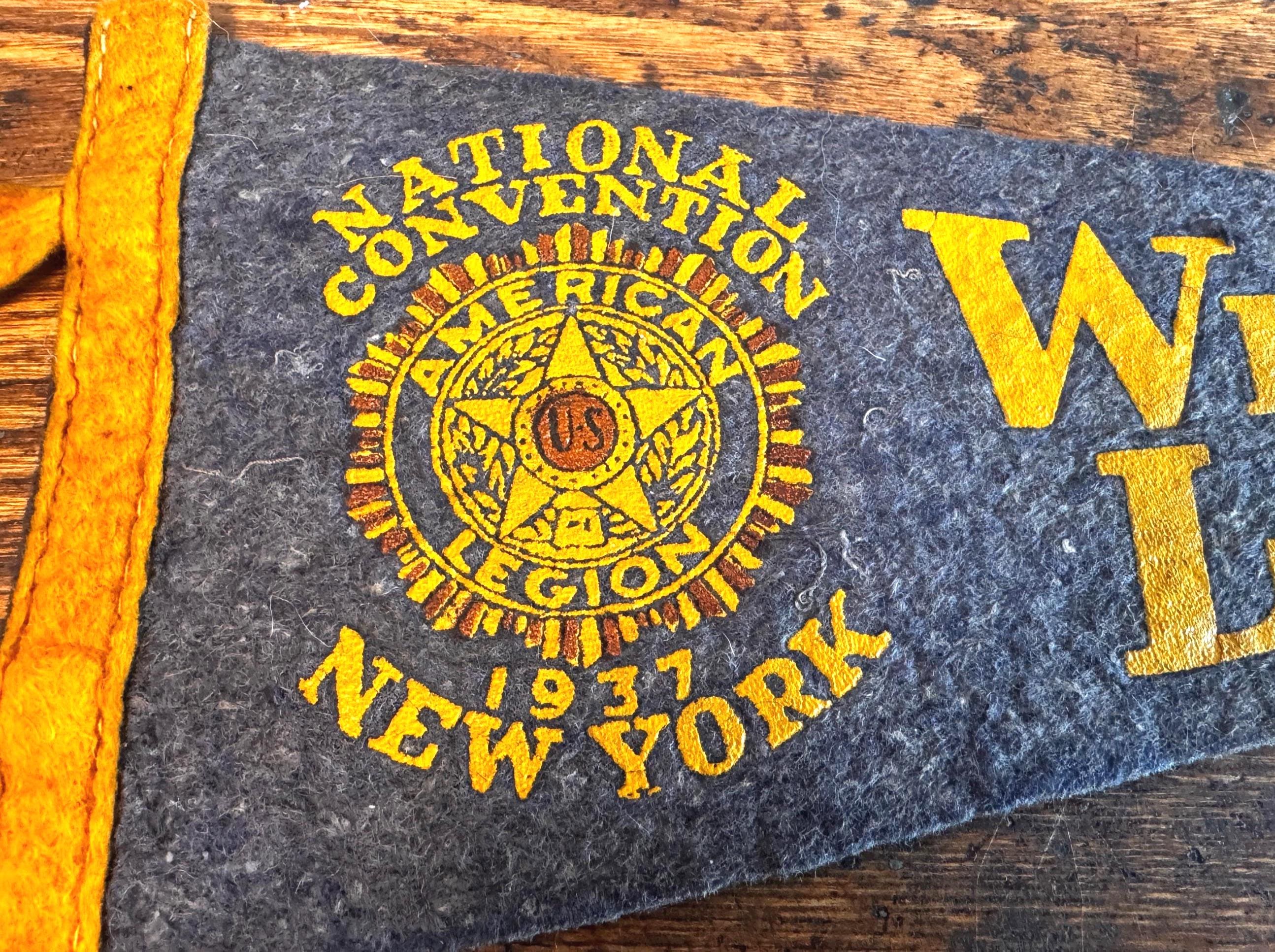 American Legion Welcome Legionnaires Pennant by Annin & Co.