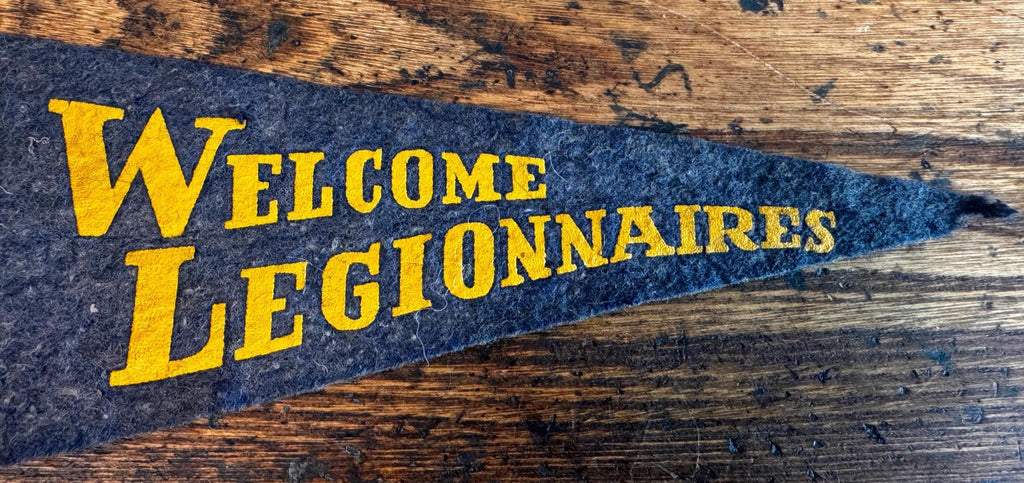 American Legion Welcome Legionnaires Pennant by Annin & Co.
