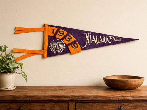 1939 Niagara Falls Felt Souvenir Pennant