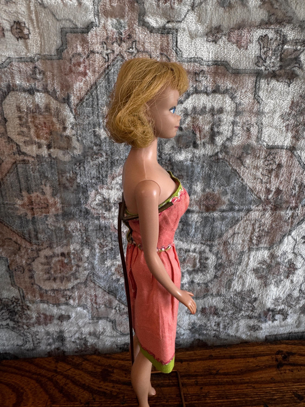 Vintage 1960's Mattel Midge Doll with Accessories and Carrying Case