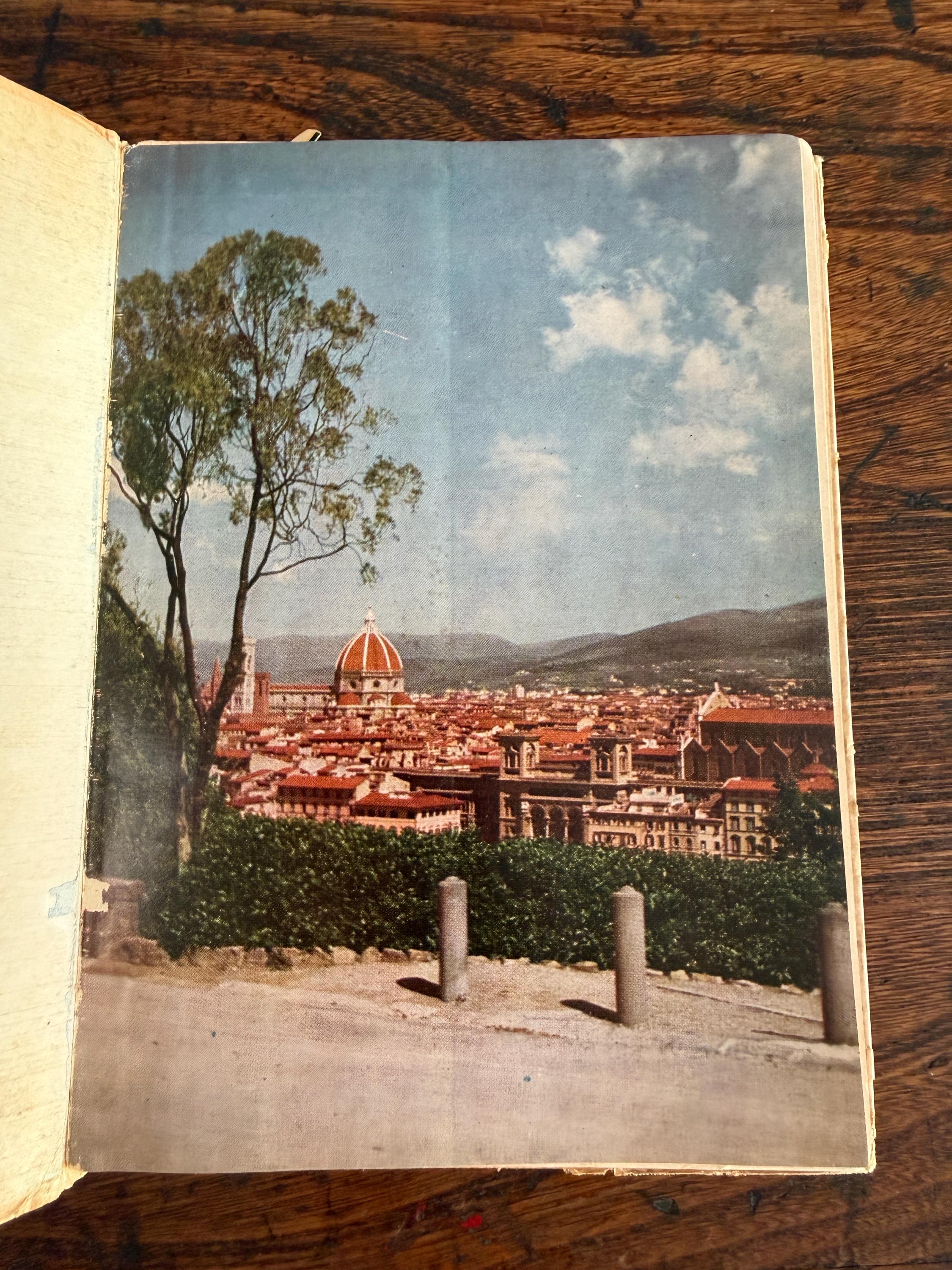 Art and Beauties of Florence Pisa and Siena by Edoardo Bonechi | 1959 Guidebook