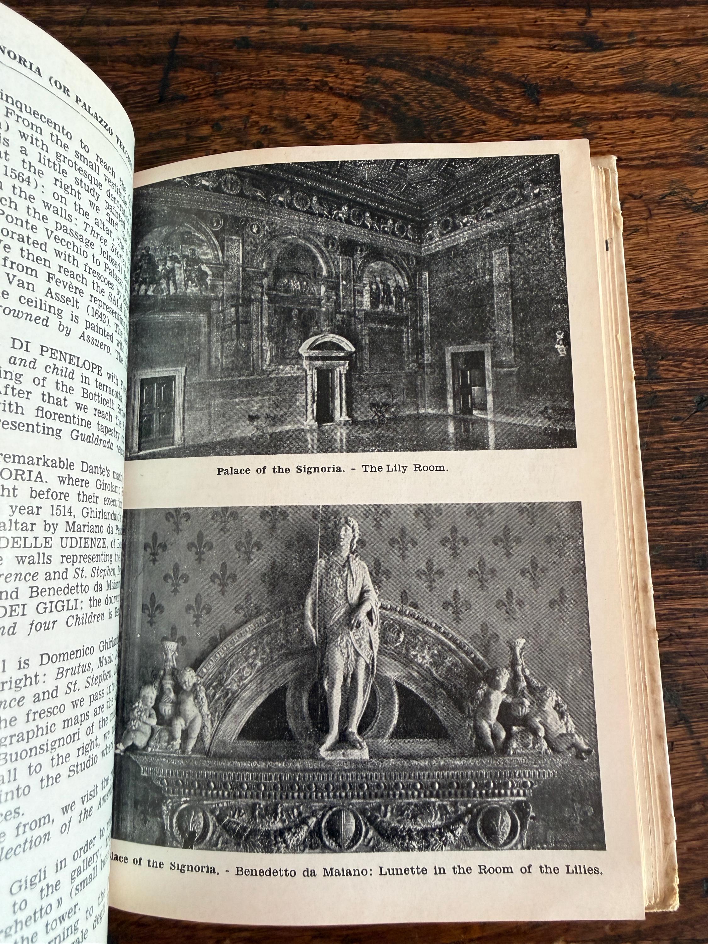 Art and Beauties of Florence Pisa and Siena by Edoardo Bonechi | 1959 Guidebook