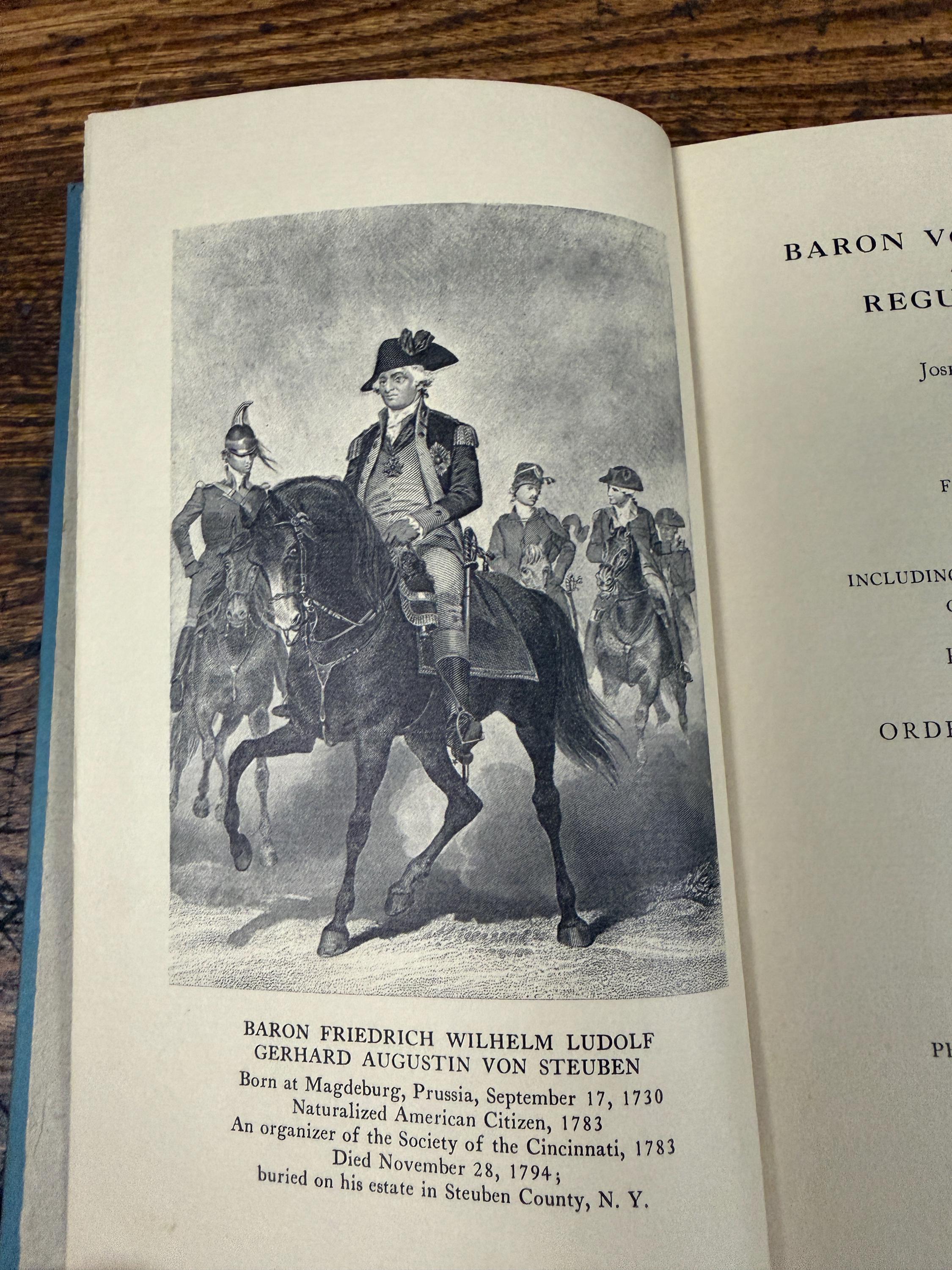 Baron Von Steuben and His Regulations by Joseph R. Riling | 1966 Hardcover Book