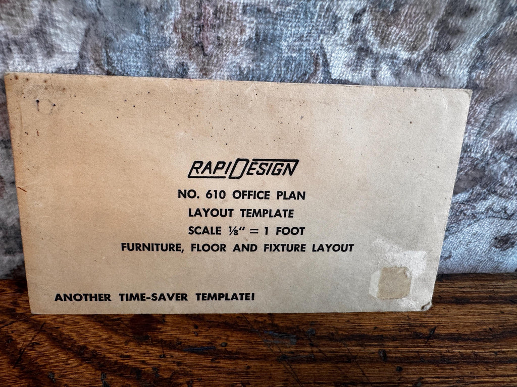 2 RapiDesign Office Plan Layout Templates for Furniture and Fixtures