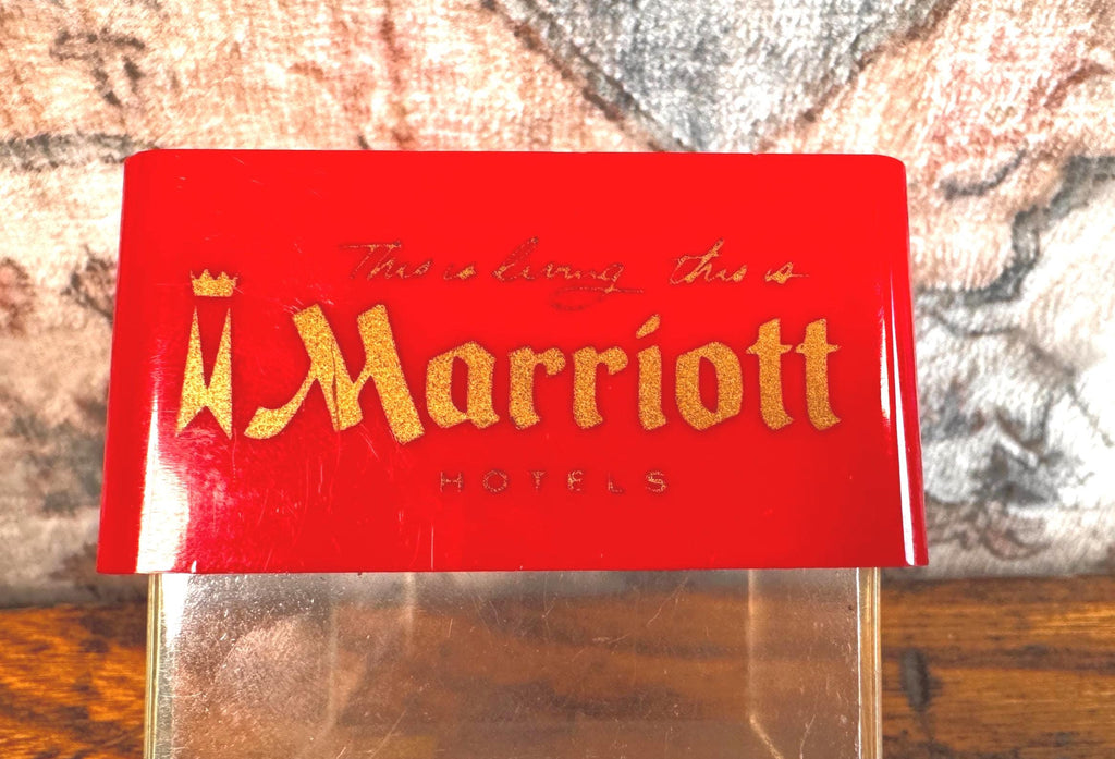Marriott Hotels Vintage Paperclip Dispenser