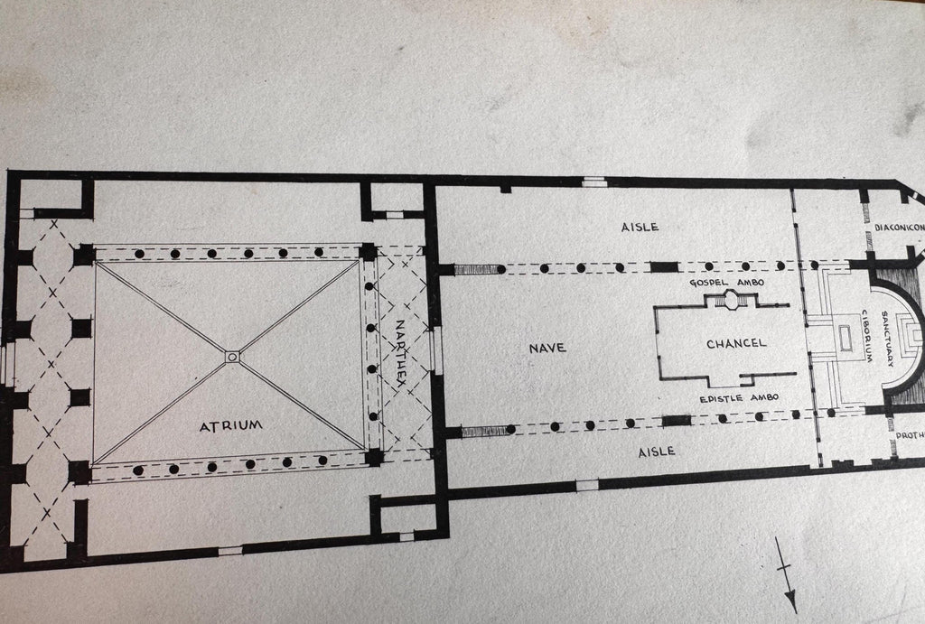 1950's Architectural Studies - Salamanca & Basilica of San Clemente