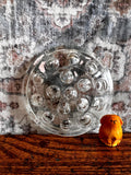 Clear Glass Flower Frog - 5 Inch