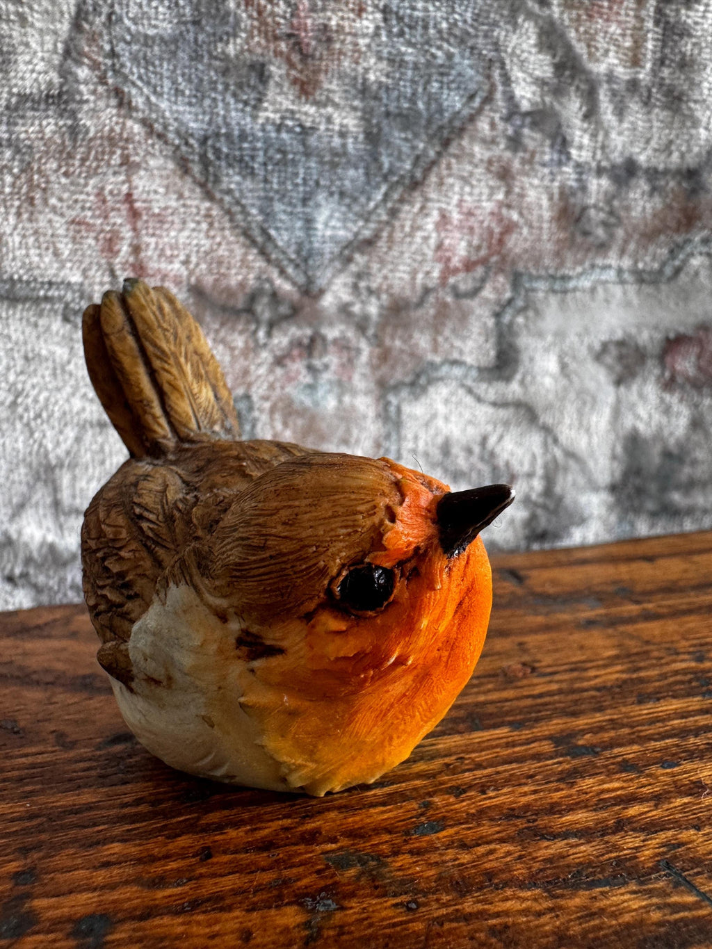 Hand-Painted Ceramic Sparrow Figurine by D. Esposito| Artefice Ottanta 1985