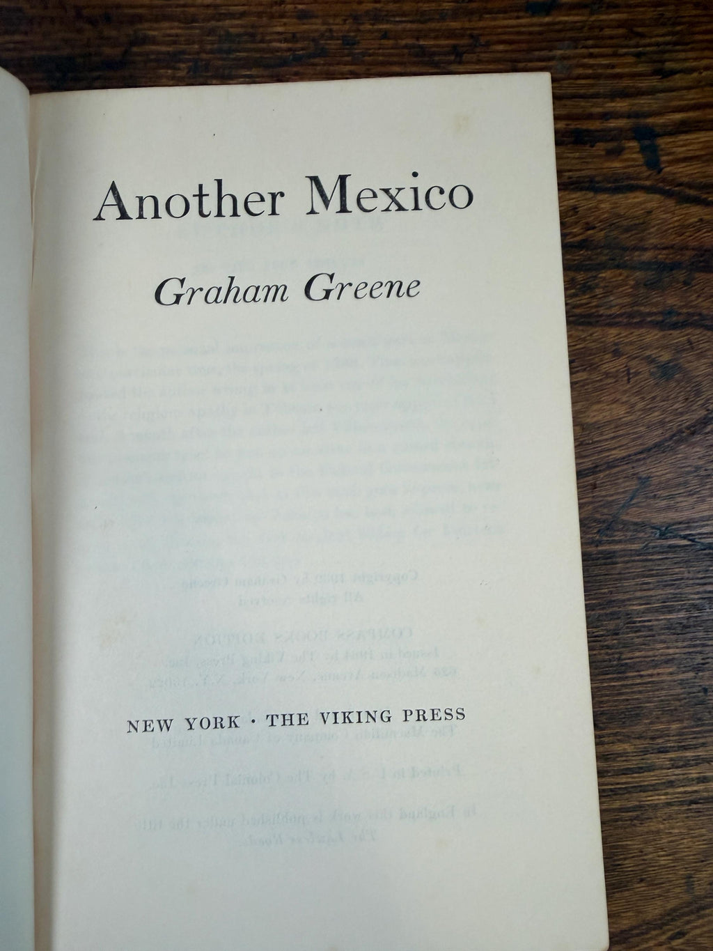 Graham Greene 3 Book Lot: The Heart of the Matter, Another Mexico, Brighton Rock | 1960s Paperback