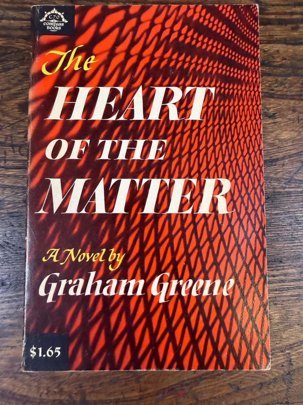 Graham Greene 3 Book Lot: The Heart of the Matter, Another Mexico, Brighton Rock | 1960s Paperback