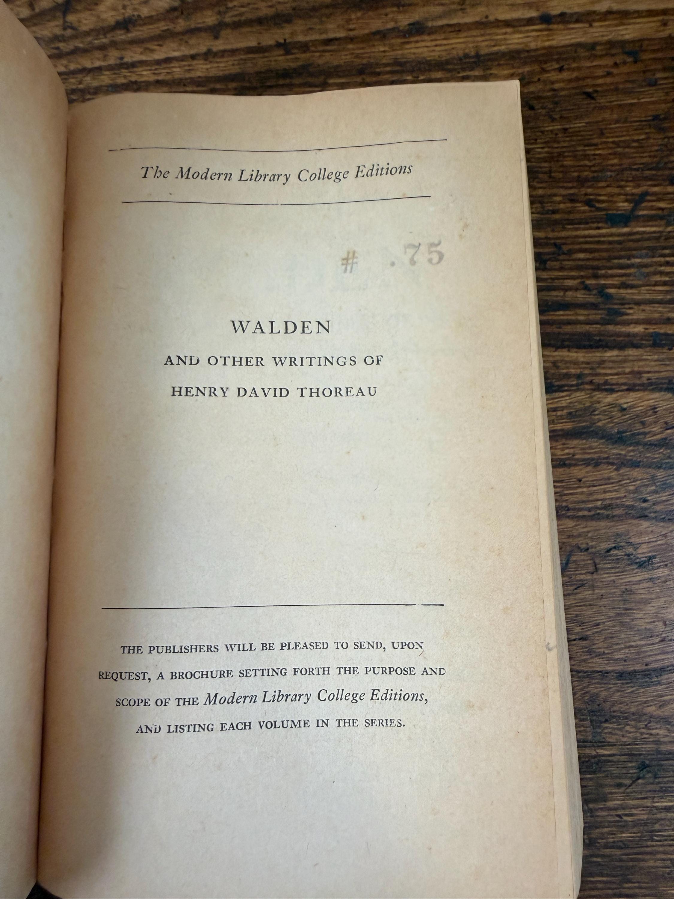 Mid Century Paperback Classics Lot: Walden, Last of the Mohicans, Silent Spring, Brave New World