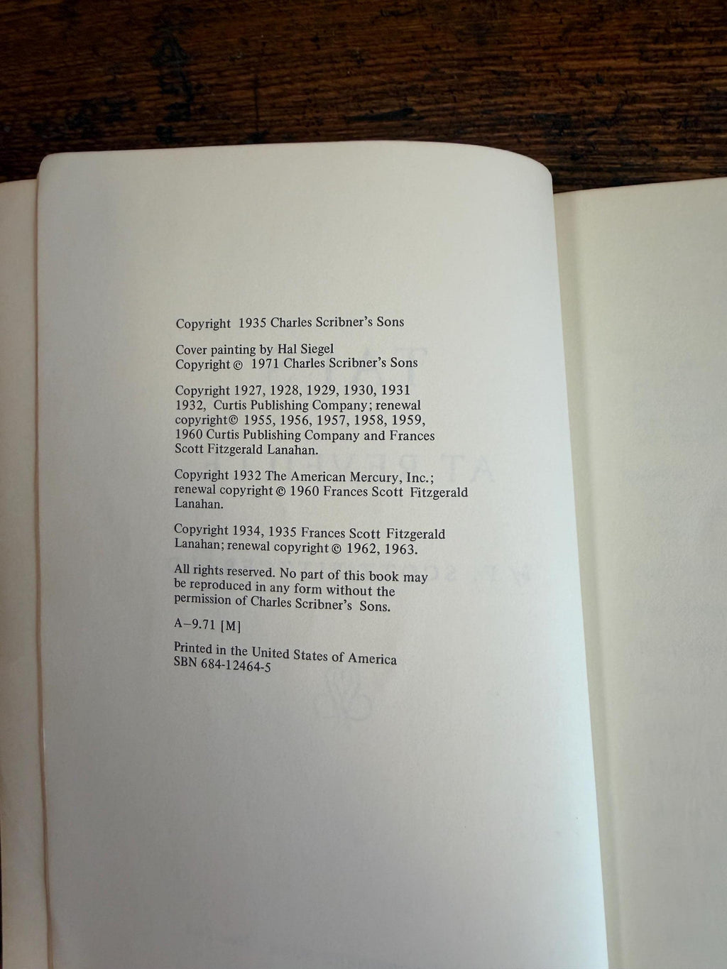 F. Scott Fitzgerald Paperback Lot | 1960s-70s Scribner Editions
